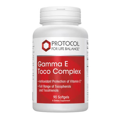 2 X Protocol For Life Balance Gamma E Toco Complex -- 90 Softgels