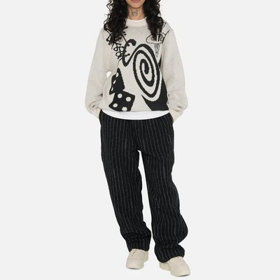 Nike x Stussy Striped Wool Pants (Asia Sizing) Black | eBay