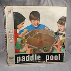 Paddle Pool 1970 Milton Bradley VINTAGE Board Action Ball Game Original Box