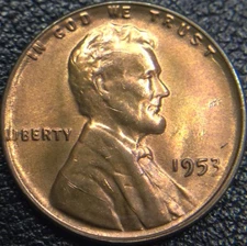 1953 Lincoln Wheat Cent • DDO Variety • Strike Error • Clash Marks • Die Cracks