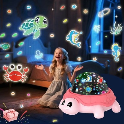 Projektor Musik Starry Stern Nachtlicht LED Sternenhimmel LED Lampe Schildkröten
