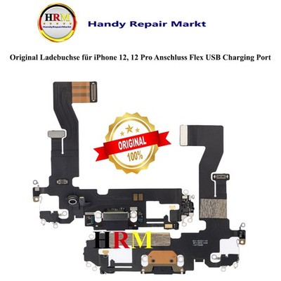 Original Ladebuchse Flex Kabel für iPhone 12/ 12Pro USB Charging Port OEM-Ausbau