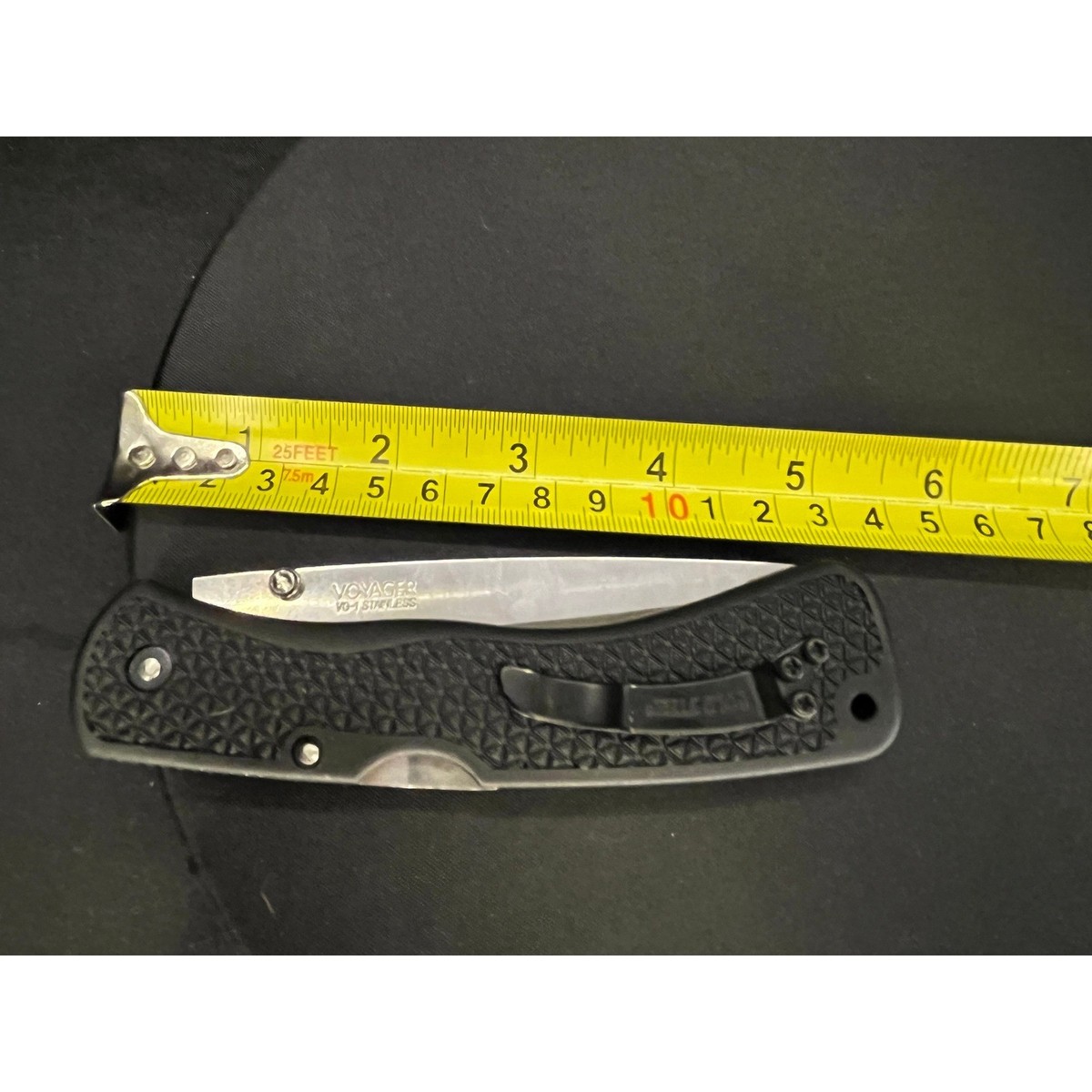 Cold Steel Voyager Tanto Folding Knife VG-1 Stainless Serrated