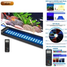 Hygger Advanced Remote Control Aquarium Light Customizable Full Spectrum Fish