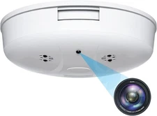 Camera Smoke Detector – WiFi Camera 1080P HD | Wireless Home & Office