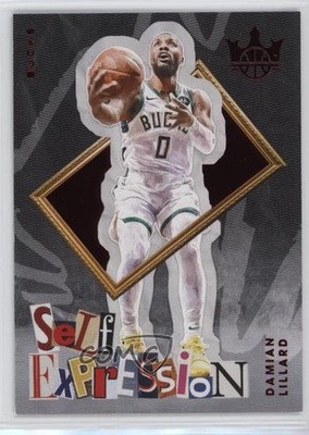 2024-25 Panini Court Kings Self Expression Ruby 1/149 Damian Lillard #1 0q0