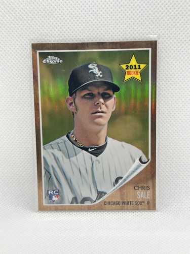 Chris Sale #C118 2011 Topps Heritage Chrome card