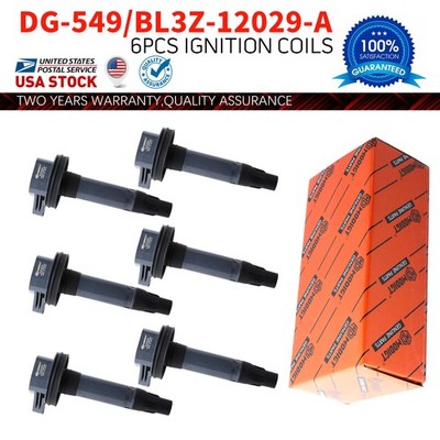 6Pcs brand new Ignition Coils OE-BL3Z12029A Resolve engine start-up difficulties