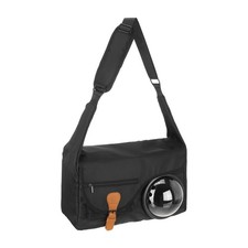 Bubble Cat Carrier Travel Pet Carrier Soft Sided Cat Carrying Case Black
