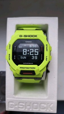 Casio G-SHOCK GBD-200-9ER - Neongelb - G-Squad Bluetooth - Top Zustand!