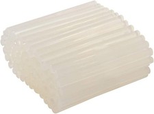 Glue Sticks - 100 Pack - 7.2mm X 100mm Silverline 652076 0.07 per stick
