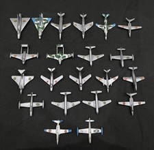 M50 Lot De 21 Avions De Chasse En Plastique