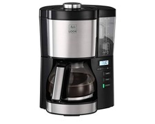 Melitta Filter Coffee Machine, Look V Timer ,Stainless Steel,Black,Model 6766591