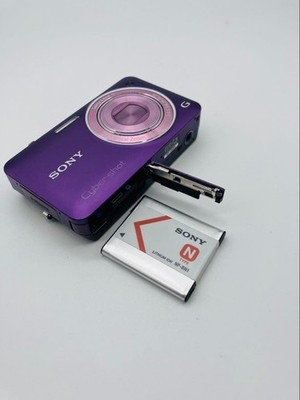 SONY Cyber Shot DSC-WX5 Purple Digital Camera 5x Zoom 12.2MP