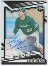 DAVID MCCABE 2022 Elite Extra Edition Auto - ATLANTA BRAVES