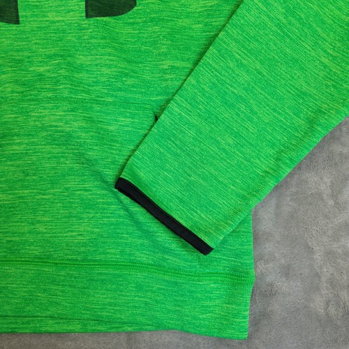 Under Armour Hoodie Youth SZ 7 Green Fleece - Picture 3 of 11