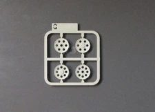 Takom 1/35th Scale Flammpanzer 38t - Parts Tree Q from Kit No. 2180