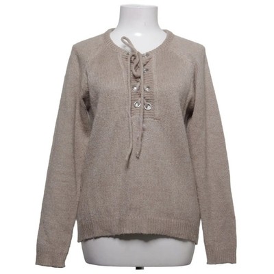 Rut & Circle, Strickpullover, Größe: XS, Soft lace up Knit, Beige #B1O