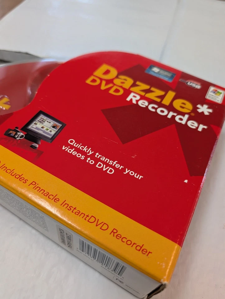 Pinnacle Dazzle DVD Recorder USB Video Capture Software Red New - Image 2 of 4