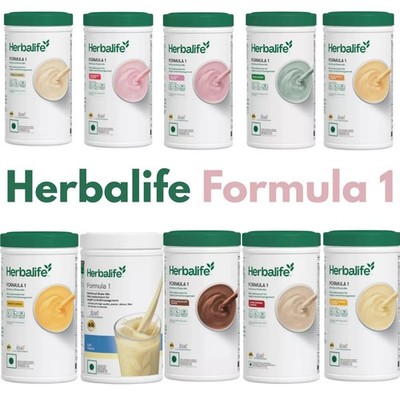HERBALIFE FORMULA 1 HEALTHY MEAL REPLACEMENT SHAKE MIX 500g ALL FLAVORS