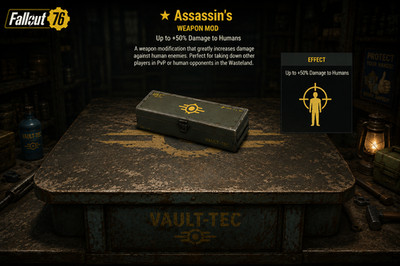 PS4 / PS5 - fallout 76 1 star mod assassins