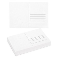 Watercolor Postcards 4x6 Inch 100% Cotton 300gsm Blank Painting Cards 50 Pcs