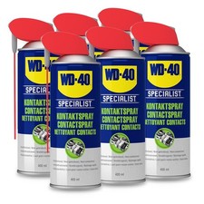 WD-40 SPECIALIST 6x 400 ml KONTAKTSPRAY KONTAKTREINIGER ELEKTRONIKSPRAY