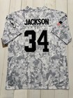 Bo Jackson Las Vegas Raiders #34 Salute to Service Football Jersey Men’s LARGE