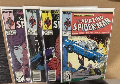 Marvel The Amazing Spider-Man #306-307-308-309 McFarlane Comic Book VF/NM