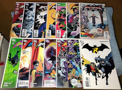#ad #ad Batman and Robin 2009 Issues #13 #26 FULL RUN Half Series DC NEAR MINT 9.4 $39.99