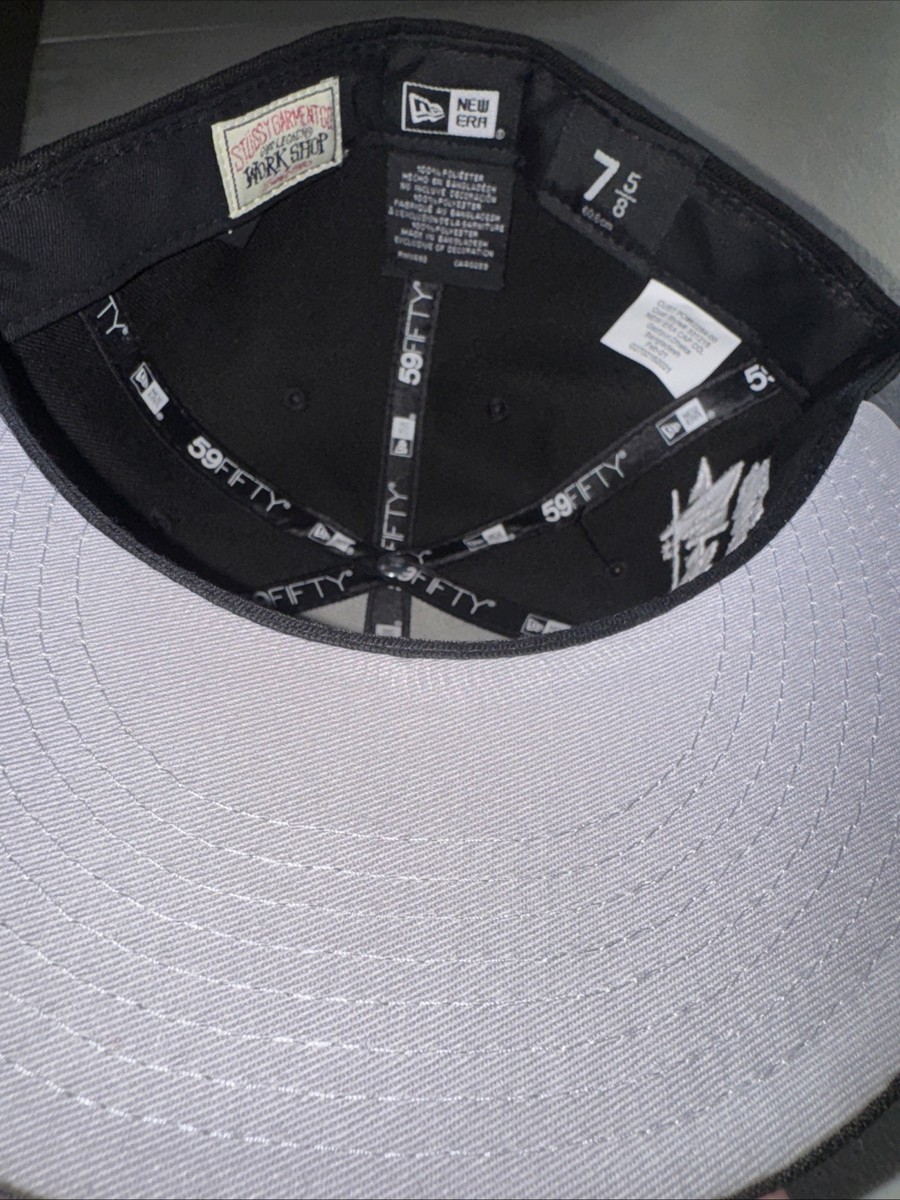 Stussy Our Legacy New Era Hat 7 5/8 Box Logo Rare Vtg Japan