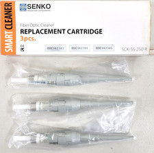 Senko Smart Fiber Optic Cleaner SCK-SS-250-R 3 pc. Replacement Cartride Open Box