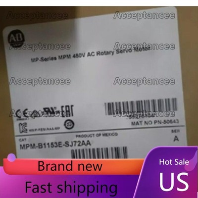 New Sealed AB MPM-B1153E-SJ72AA Servo Motor MPMB1153ESJ72AA Free Shipping