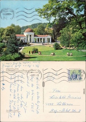 Ansichtskarte Marienbad Mariánské Lázně Rudolf Quelle 1971