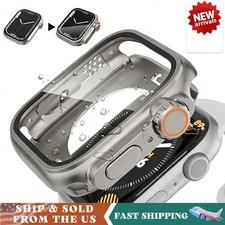 Full Case Cover Screen Protector For Apple Watch Series 9 8 7 6 5 4 SE 2 44/45mm