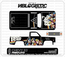 '83 CHEVY SILVERADO Custom WaterSlide Decal for hot wheels 1/64 a1