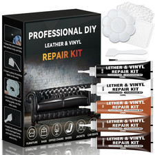 Leather Repair Kit for Furniture, Leather Seat Repair Kit for Cars, Vinyl Repair