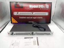 Band NEW dbx Dual Channel Graphic Equalizer S...