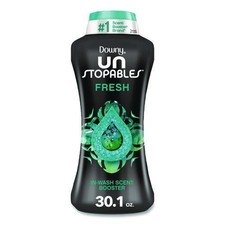 Downy Unstoppables In-Wash Scent Booster Beads, Fresh Scent, 30.1 oz Canister