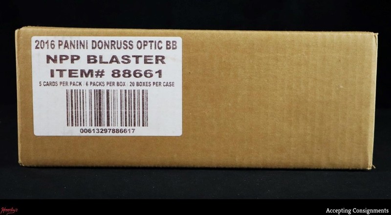 2016 Panini Donruss Optic Baseball Factory Sealed Blaster Case - 20 Boxes