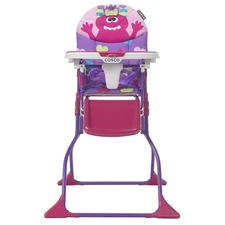Cosco Kids Folding High Chair for Babies and Toddlers (from 6 Months to 50 lbs)