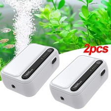 2pcs For 100 Gallon Silent Air Pump Aquarium Fish Tank Oxygen Aerator One outlet