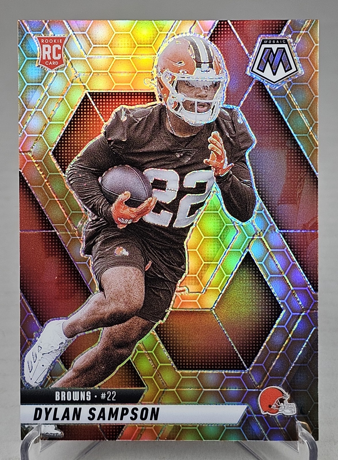 2025 Panini Mosaic Dylan Sampson Honeycomb RC #355 🔥 Rookie SSP!