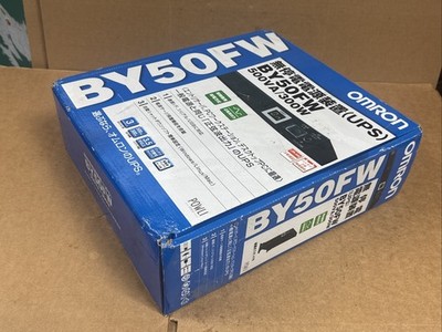 【新品未使用】OMRON BY50FW UPS 500VA/300W NEW OMRON BY50FW Powli Uninterruptible Power Supply 500VA/300W 100