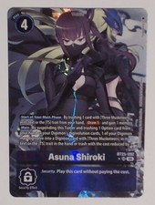 Asuna Shiroki (Alternate Art) Foil Super Rare Dual Revolution BT25-092 SR NM