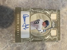 2025 Aaron Judge Leaf Lumber Signatures. Dual Game Used Bats. True 1/1
