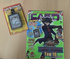 Zeitschrift Yugioh Magazin Card Master! + Kartenanhänger!