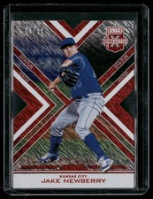 2016 Panini Elite Extra Edition #169 Jake Newberry Status Die Cut Red #/99