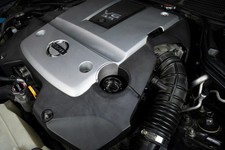 HPS Performance Black Billet Aluminum Oil Cap for Nissan V6 Engine New