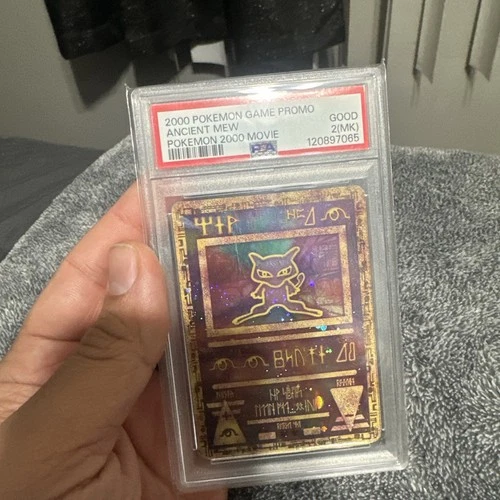 PSA 2 Ancient Mew Holo 2000 Pokemon Movie Promo